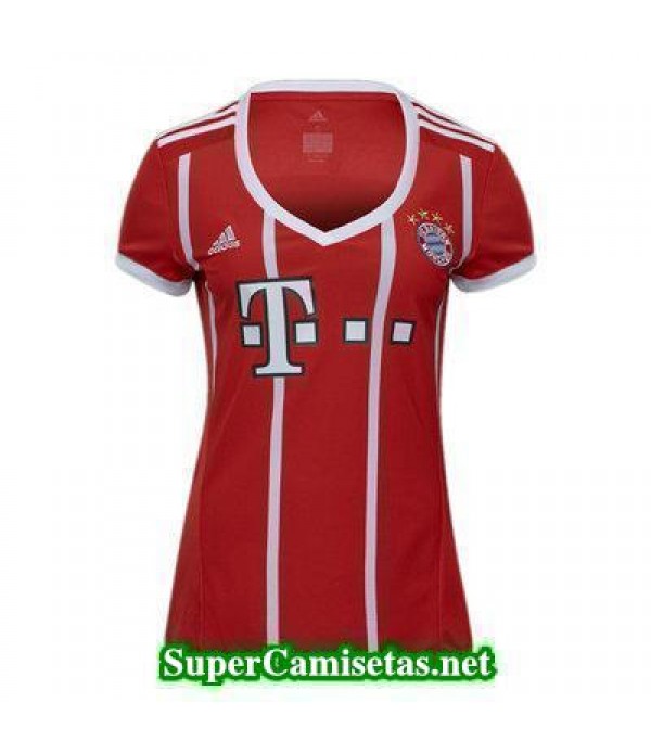 Primera Equipacion Camiseta Bayern Munich Mujer 2017/18