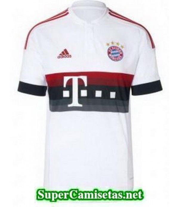 Segunda Equipacion Camiseta Bayern Munich 2015/16