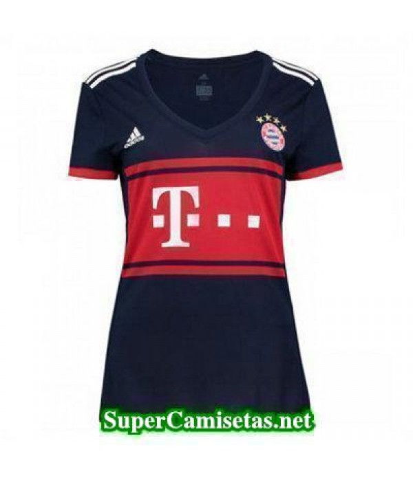 Segunda Equipacion Camiseta Bayern Munich Mujer 2017/18