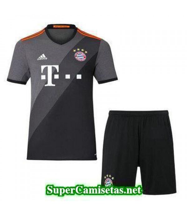 Segunda Equipacion Camiseta Bayern Munich Ninos 2016/17