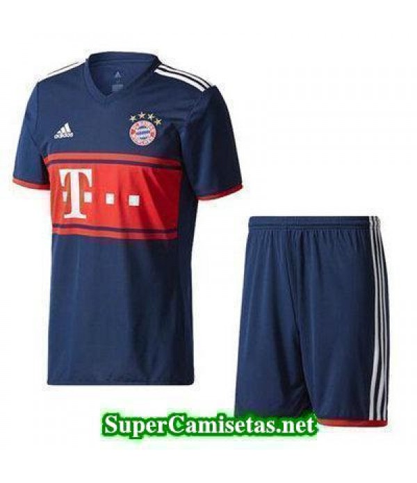 Segunda Equipacion Camiseta Bayern Munich Ninos 2017/18