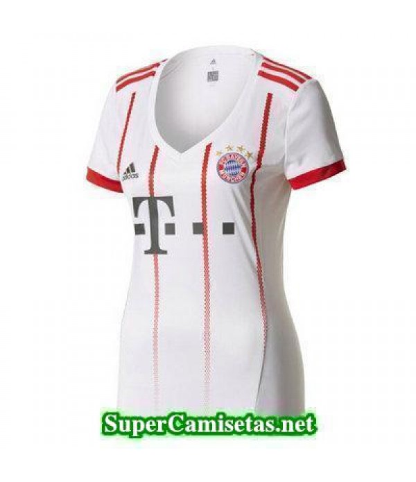 Tercera Equipacion Camiseta Bayern Munich Mujer 2017/18