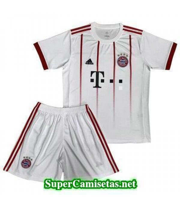 Tercera Equipacion Camiseta Bayern Munich Ninos 2017/18