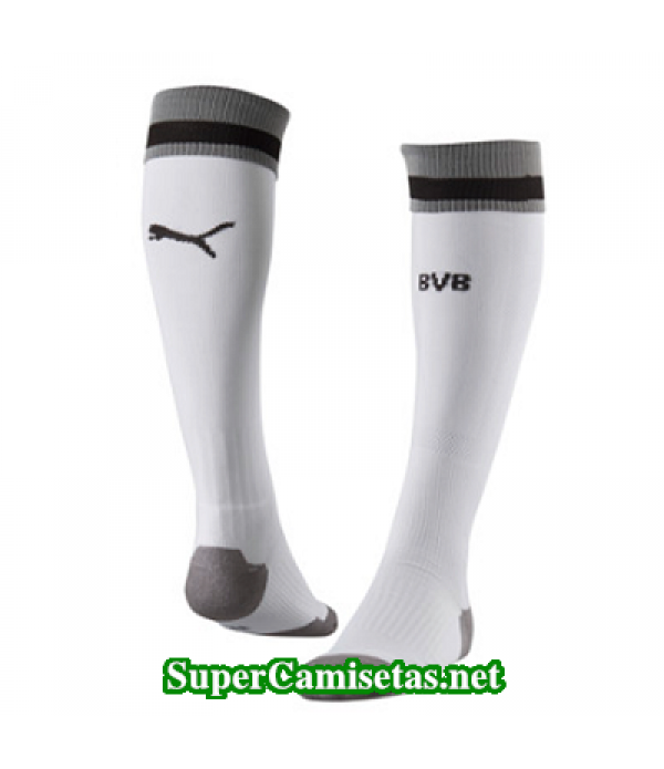 Calcetines Dortmund baratas Blanco 2017 2018