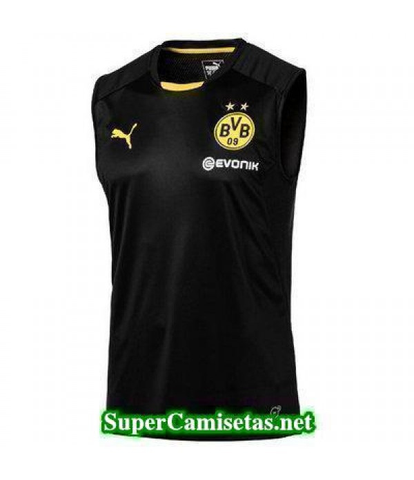 camiseta chaleco Dortmund Negro 2017 2018