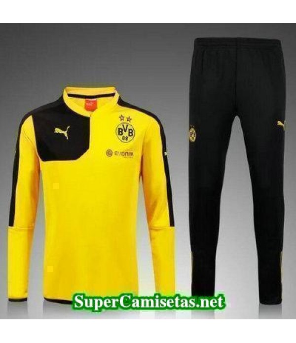 Camiseta entrenamiento Dortmund ML Amarillas 2016 2017