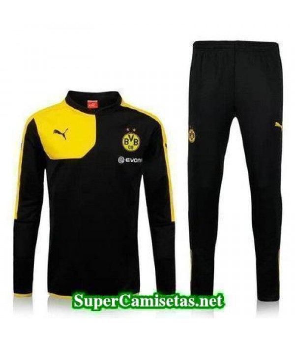 Camiseta entrenamiento Dortmund ML Amarillas y negro 2016 2017
