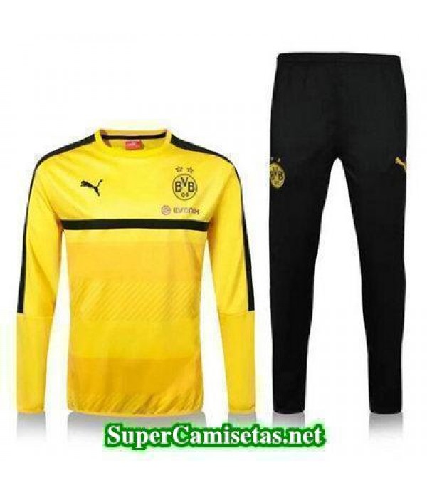 Camiseta entrenamiento Dortmund ML Amarillo 2016 2017