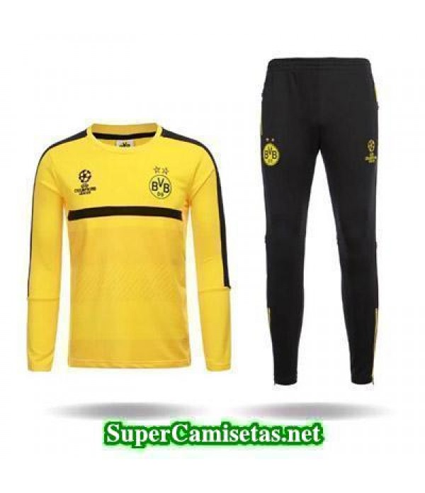 Camiseta entrenamiento Dortmund ML amarillo UCL 2016 2017