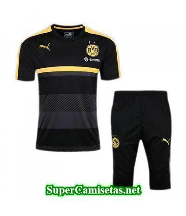 camiseta entrenamiento Dortmund negro-01 2017 2018