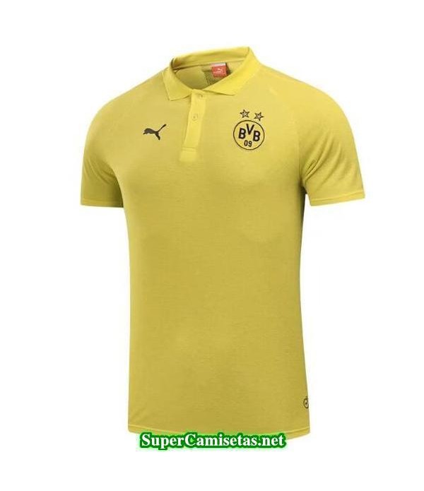 Camiseta polo Dortmund Amarillo 2017 2018