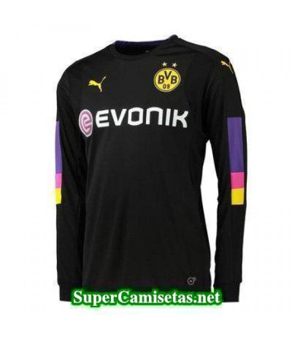 Portero Equipacion Camiseta Dortmund Manga Larga negro 2016/17