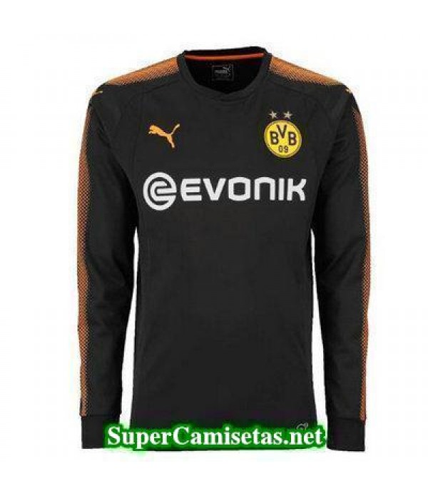 Portero Equipacion Camiseta Dortmund Manga Larga negro 2017/18