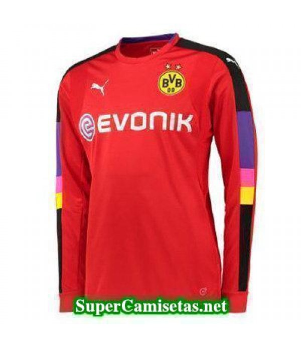 Portero Equipacion Camiseta Dortmund Manga Larga rojo 2016/17