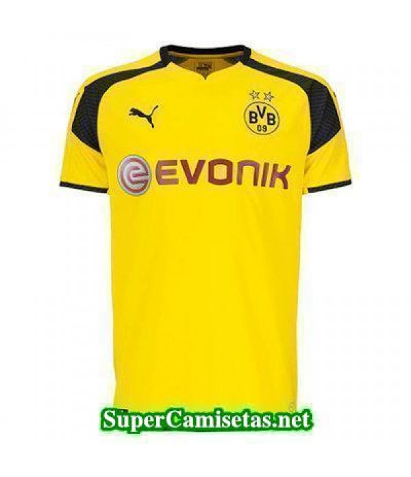 Primera Equipacion Camiseta Dortmund Champions 2016/17