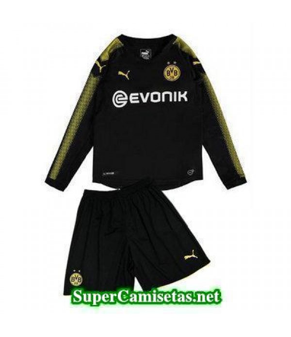Segunda Equipacion Camiseta Dortmund ML Ninos 2017/18