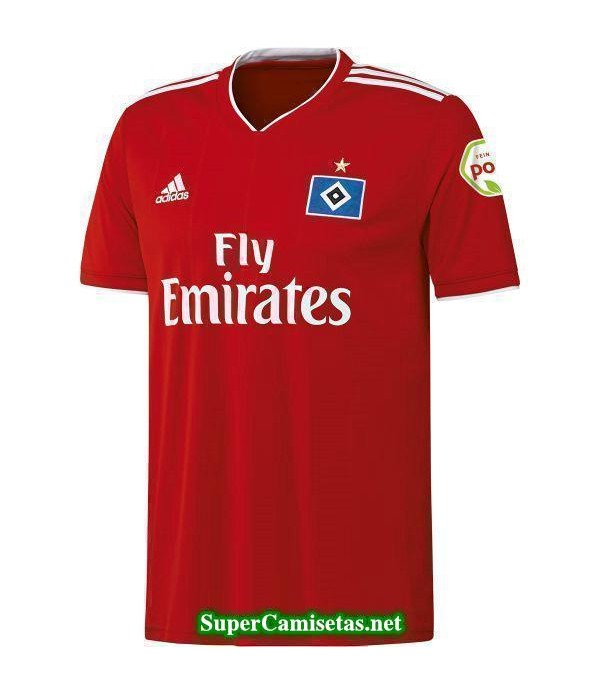 Tailandia Segunda Equipacion Camiseta Hamburgo 201...