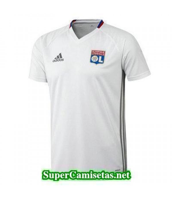 camiseta entrenamiento Lyon blanco 2016 2017