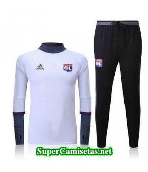 Camiseta entrenamiento Lyon ML blanco 2016 2017