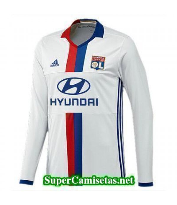 Primera Equipacion Camiseta Lyon Manga Larga 2016/17