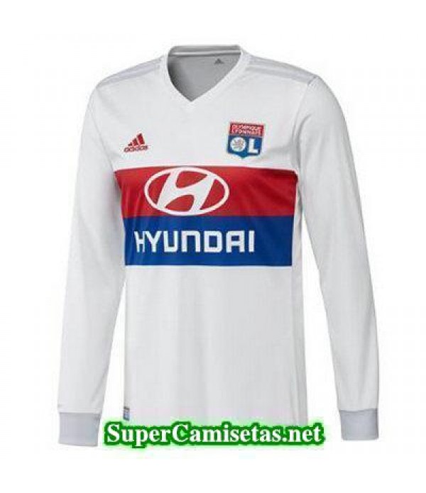 Primera Equipacion Camiseta Lyon Manga Larga 2017/18