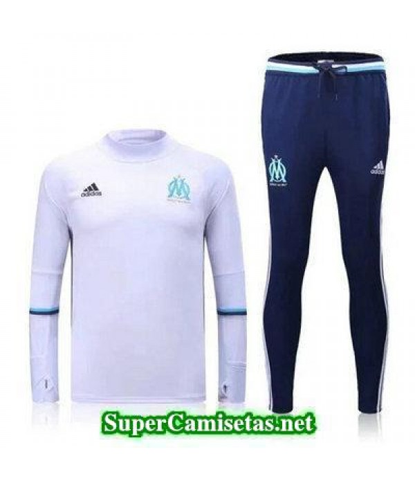 Camiseta entrenamiento Marsella ML blanco 2016 2017