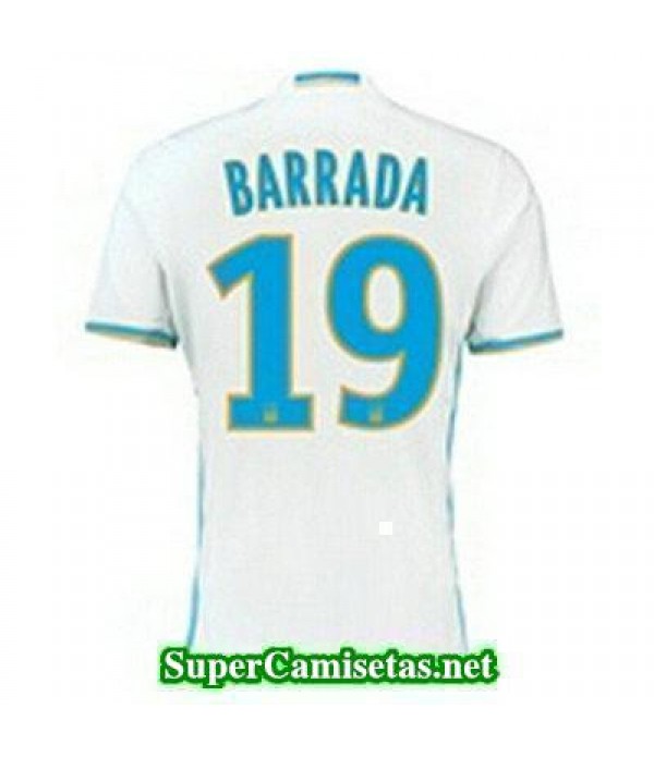 Primera Equipacion Camiseta Marsella Barrada 2016/17