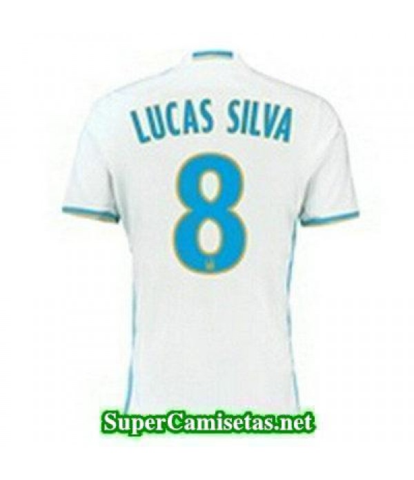 Primera Equipacion Camiseta Marsella Lucas Silva 2016/17