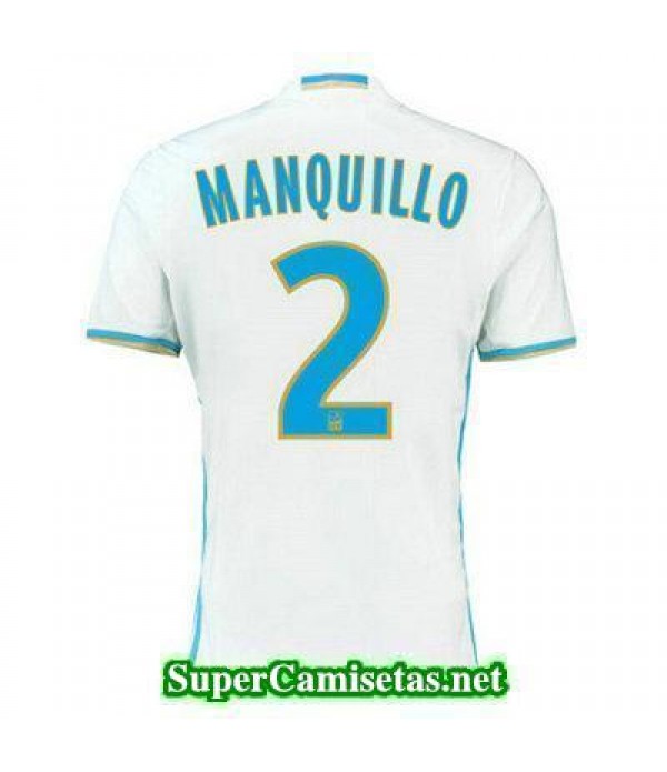 Primera Equipacion Camiseta Marsella Manquillo 2016/17