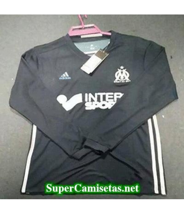 Segunda Equipacion Camiseta Marsella Manga Larga 2016/17