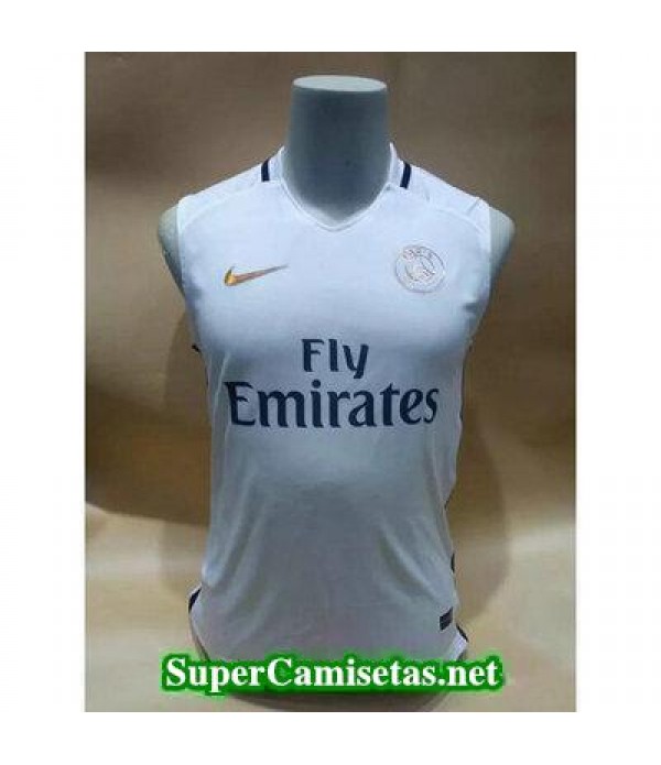 camiseta chaleco PSG Blanco 2017 2018