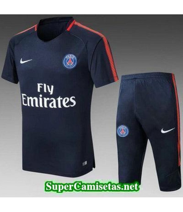 camiseta entrenamiento PSG Azul 2017 2018