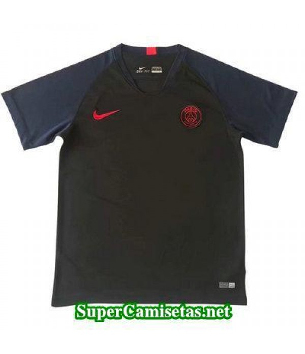 camiseta entrenamiento PSG negro-01 2018 2019