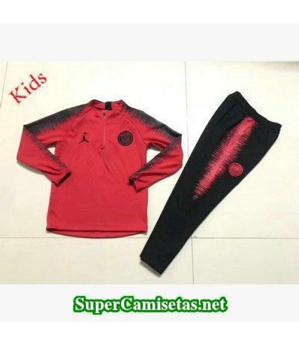 Camiseta entrenamiento PSG Ninos ML Rosa 2018 2019