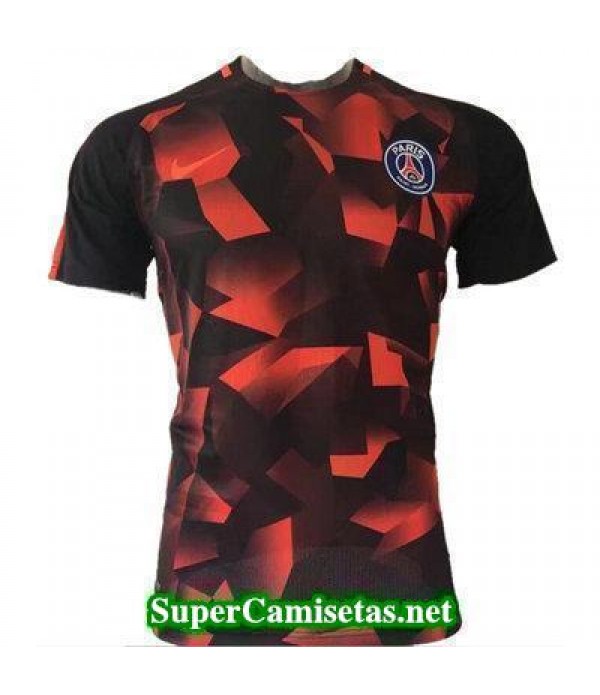 camiseta entrenamiento PSG rojo-01 2017 2018