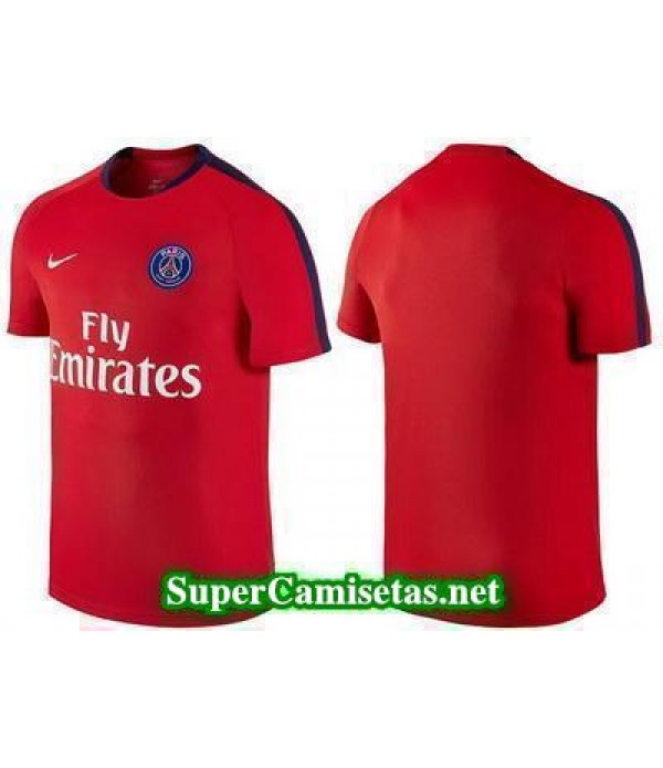 camiseta entrenamiento PSG Rojo 2016