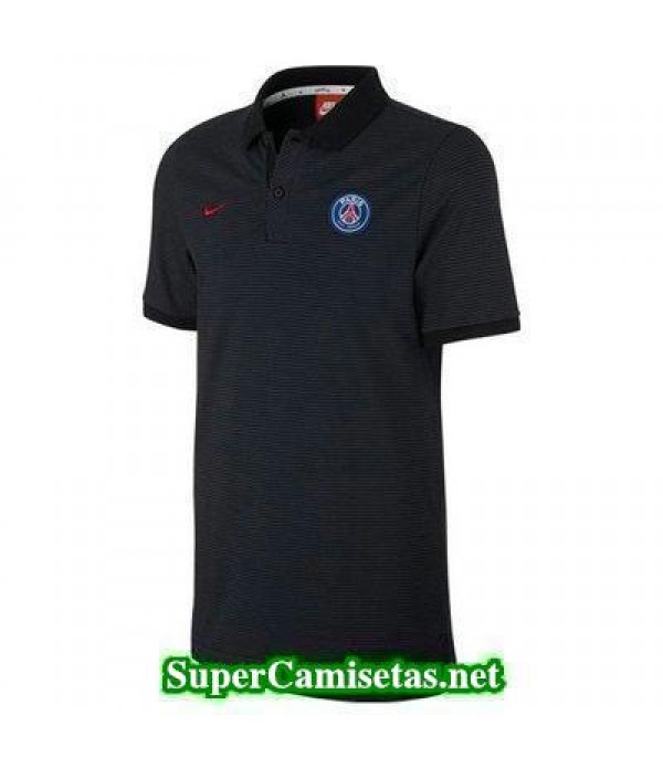 Camiseta polo PSG Azul oscuro 2016 2017