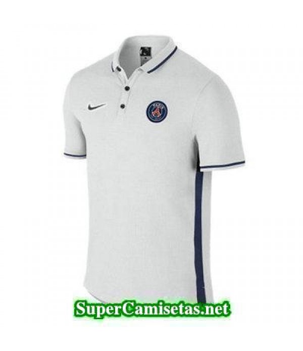 Camiseta polo PSG Blanco 2015 2016