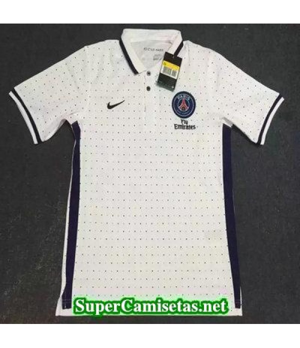 Camiseta polo PSG Blanco 2016 2017