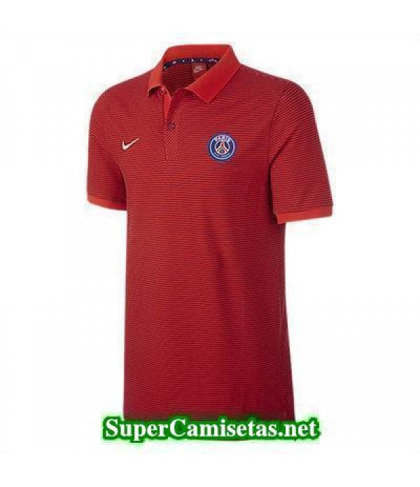 Camiseta polo PSG Rojo 2016 2017