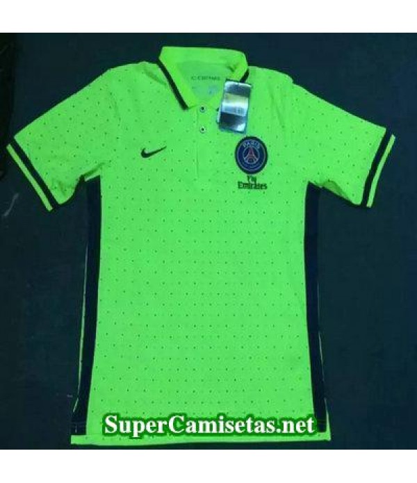 Camiseta polo PSG Verde 2016 2017