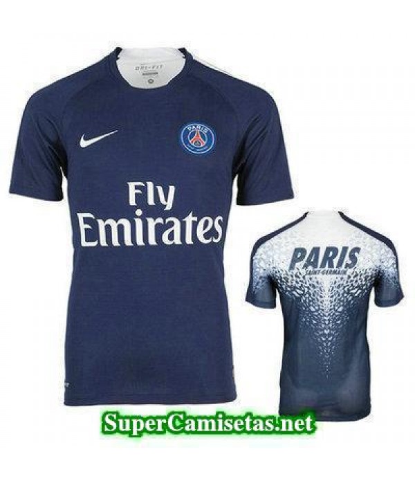 camiseta pre-partido PSG azul 2015/16