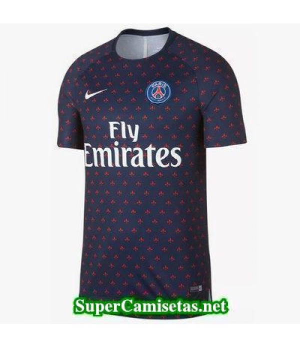 camiseta pre-partido PSG Azul oscuro 2018/19