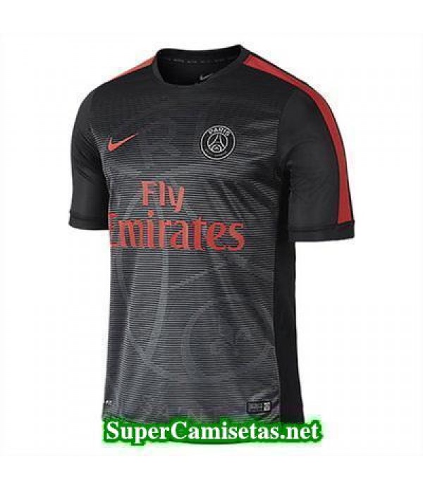 camiseta pre-partido PSG negro UCL 2015