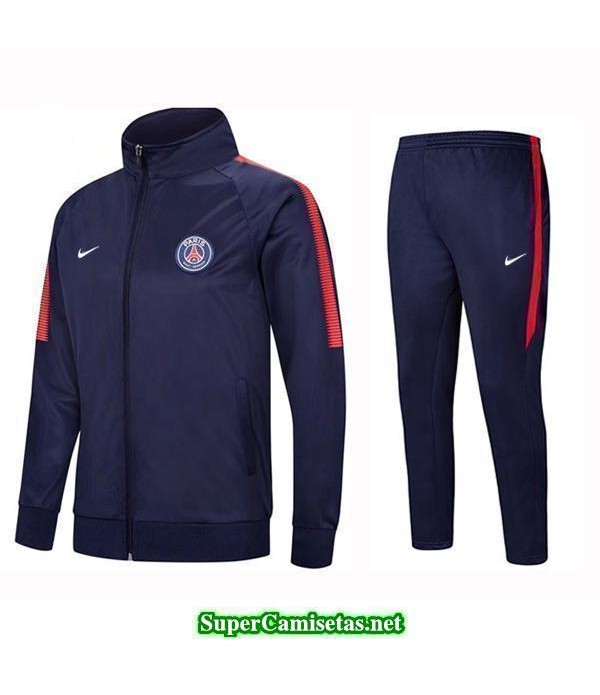 Chaquetas PSG Azul 2017 2018 baratas