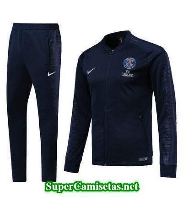 Chaquetas PSG Azul oscuro 2018 2019 baratas