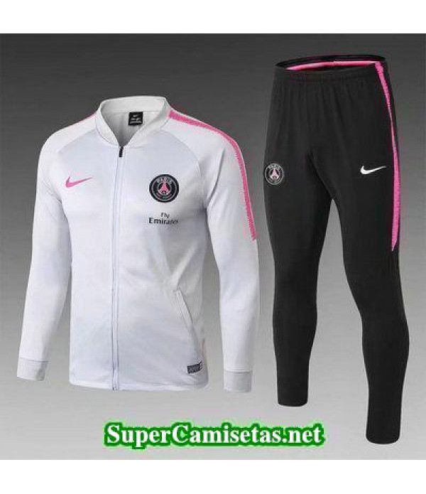 Chaquetas PSG Blanco 2018 2019 baratas