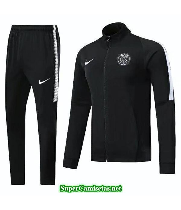 Chaquetas PSG Negro-01 2017 2018 baratas