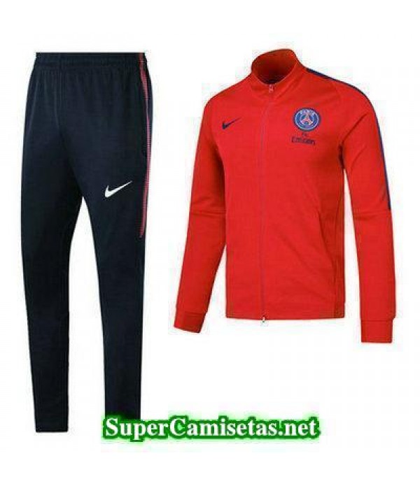Chaquetas PSG rojo 2017 2018 baratas