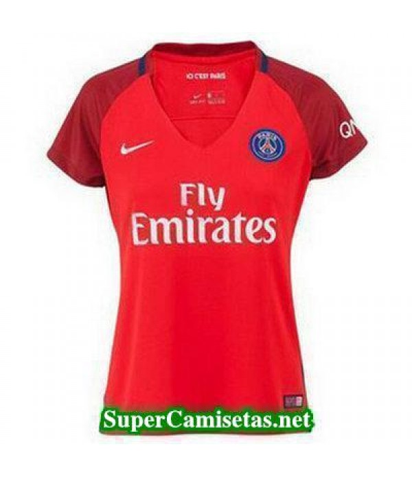 Segunda Equipacion Camiseta PSG Mujer 2016/17